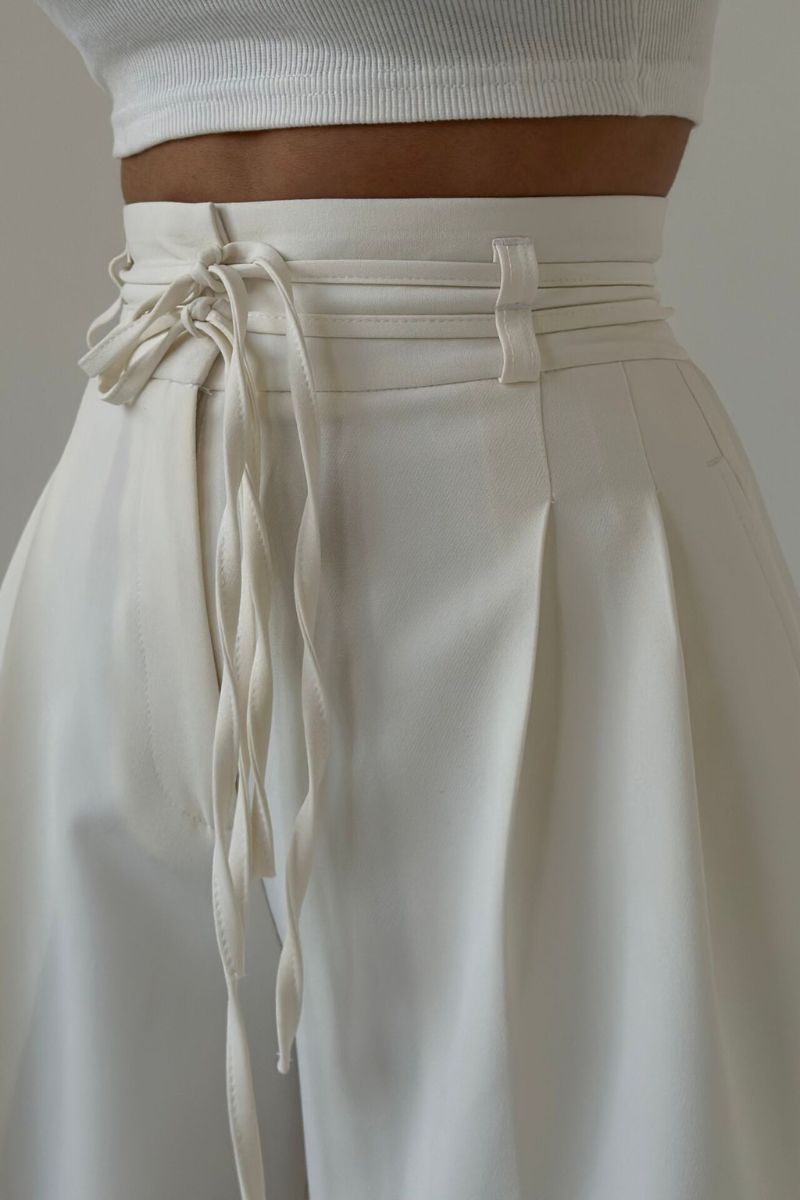 Luciana – High-waisted fit – Wide-leg trousers