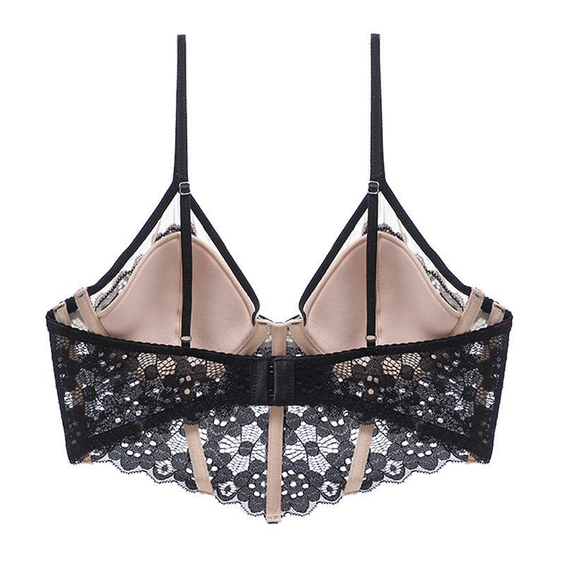 Amadeline – Cupped cami – Lingerie set-Apparel & Accessories > Clothing > Underwear & Socks > Lingerie > Embroidered Lingerie Sets-Cíelo Fióra Atelier