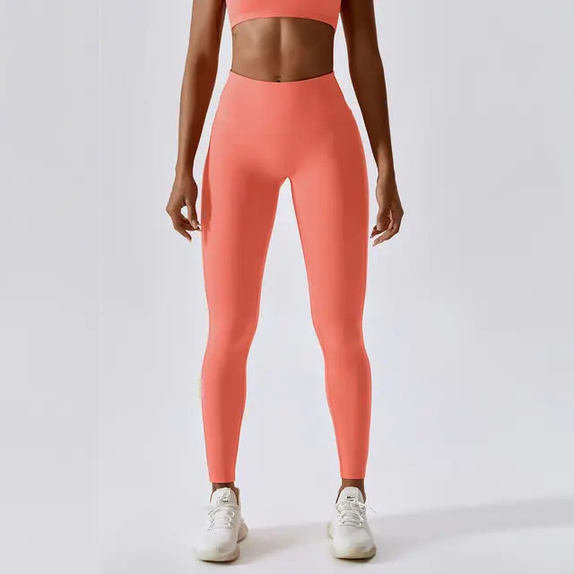 Ambra – High-stretch fabric – Push-up workout leggings-Apparel & Accessories > Clothing > Activewear > Pants > Push-Up Leggings-Cíelo Fióra Atelier