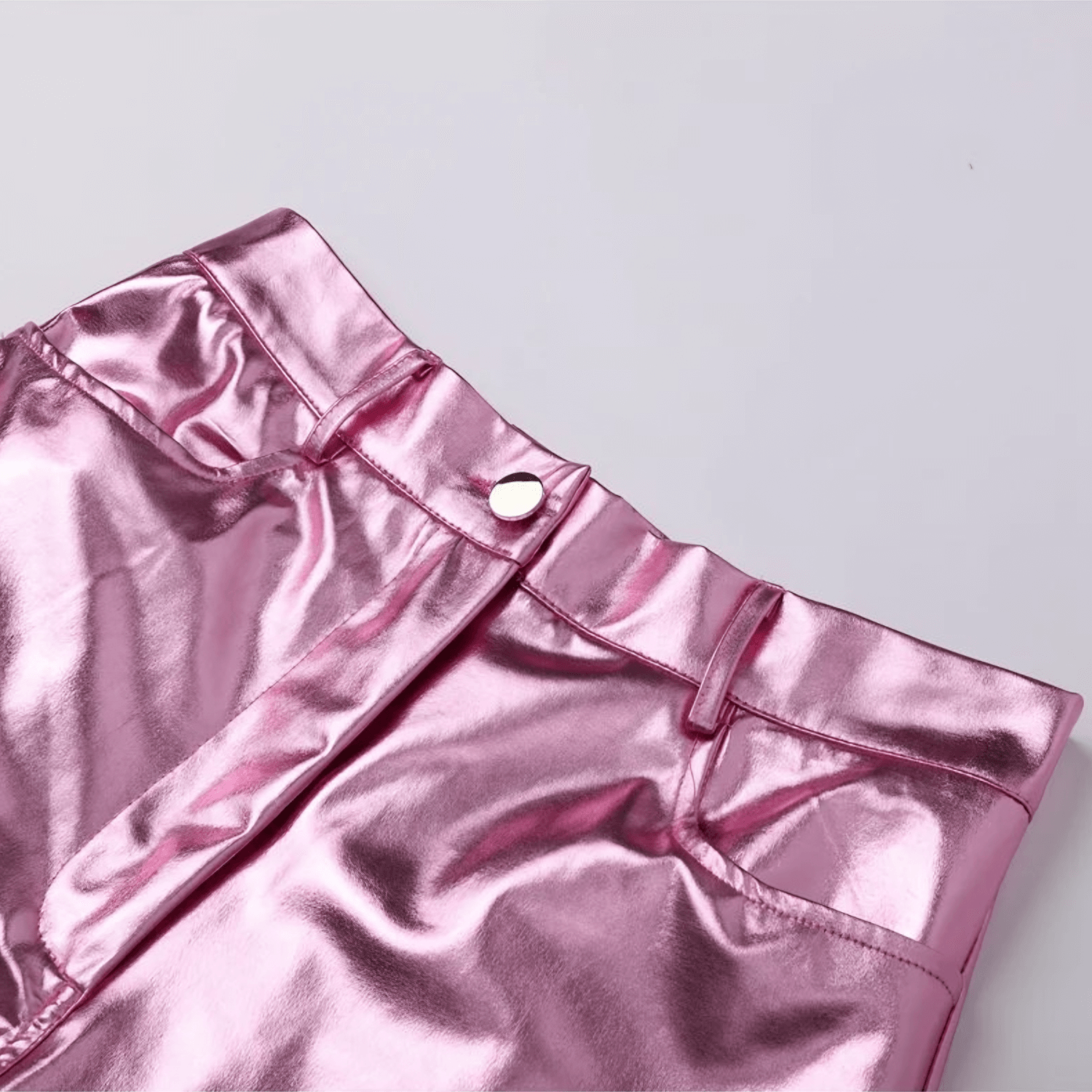 Aquira – Metallic pastel hues – Satin trousers-Apparel & Accessories > Clothing > Pants > Statement Pants-Cíelo Fióra Atelier