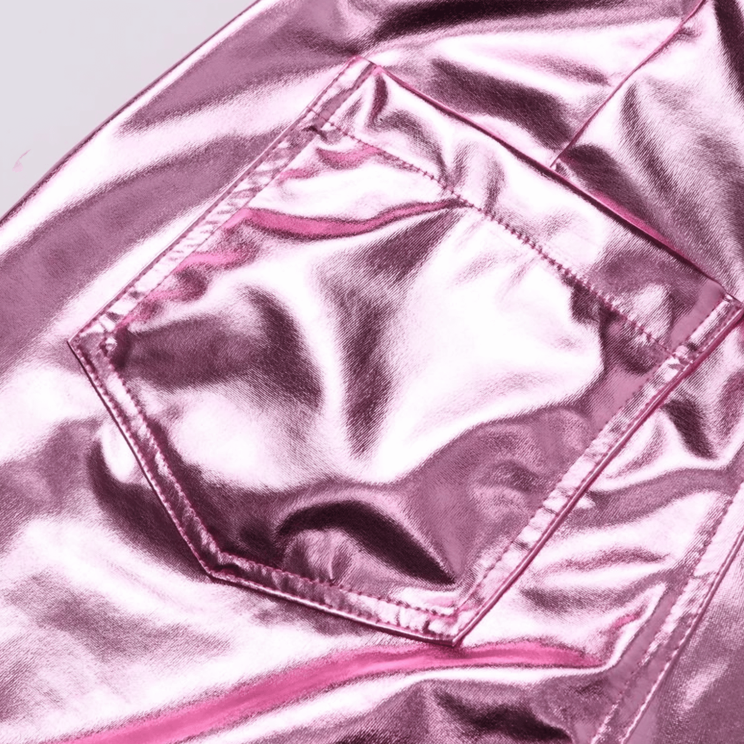 Aquira – Metallic pastel hues – Satin trousers-Apparel & Accessories > Clothing > Pants > Statement Pants-Cíelo Fióra Atelier