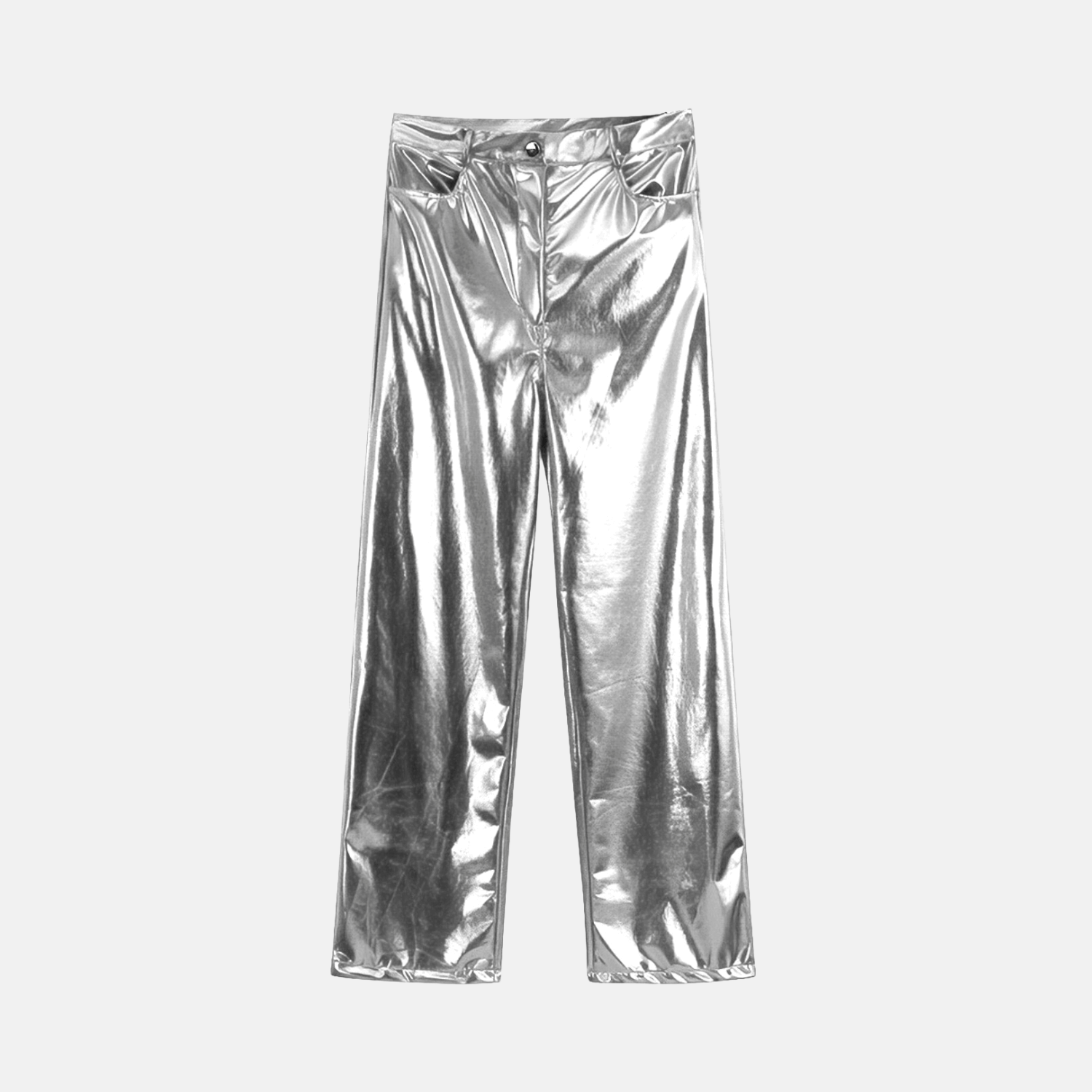 Aquira – Metallic pastel hues – Satin trousers-Apparel & Accessories > Clothing > Pants > Statement Pants-Cíelo Fióra Atelier