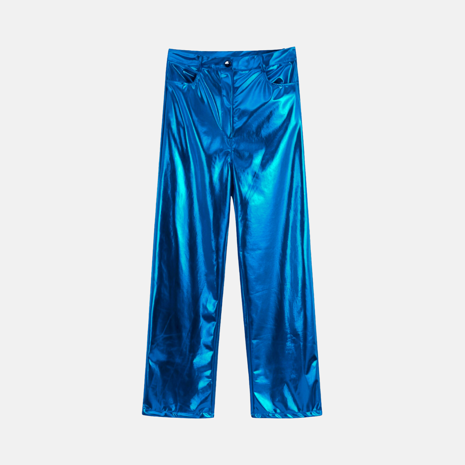 Aquira – Metallic pastel hues – Satin trousers-Apparel & Accessories > Clothing > Pants > Statement Pants-Cíelo Fióra Atelier