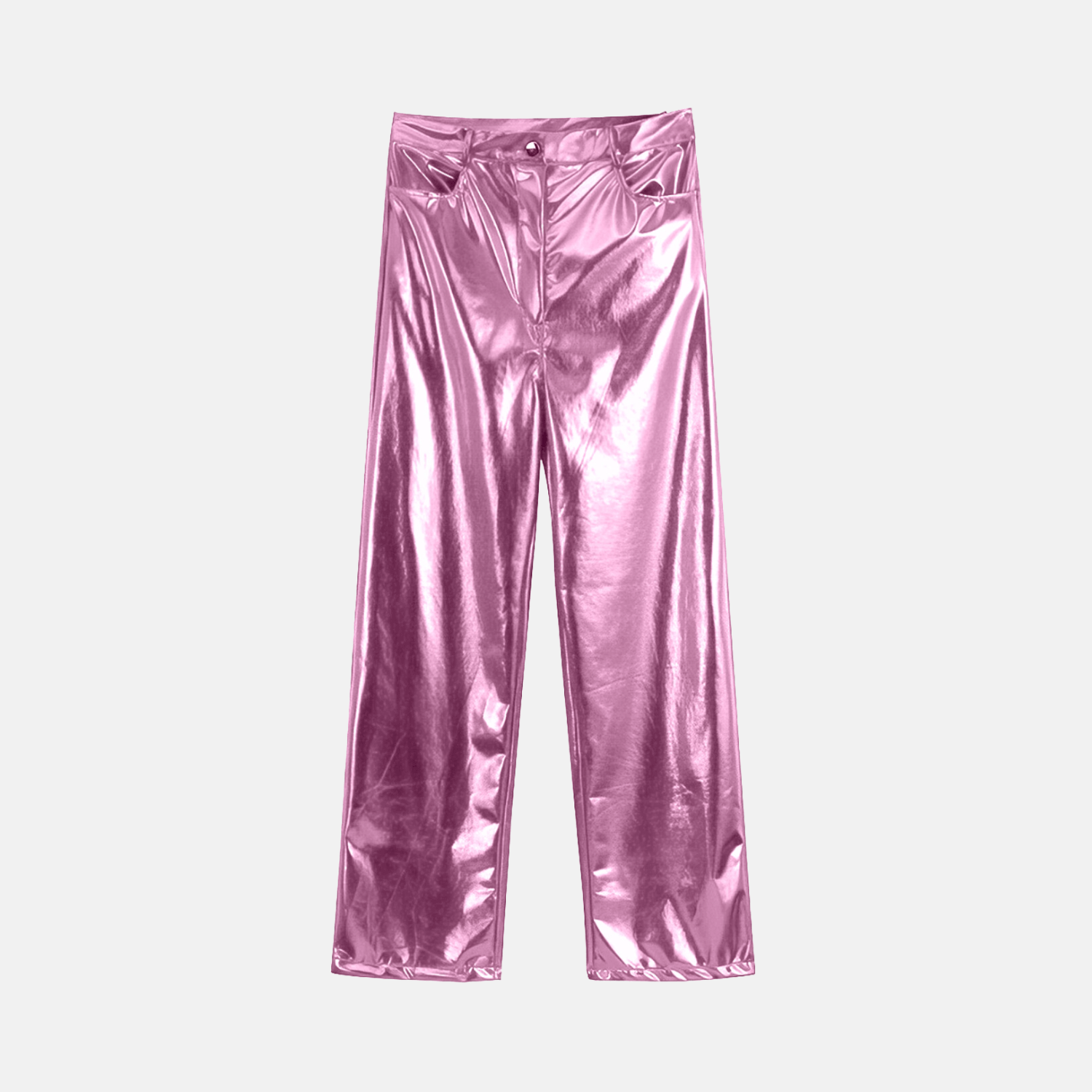 Aquira – Metallic pastel hues – Satin trousers-Apparel & Accessories > Clothing > Pants > Statement Pants-Cíelo Fióra Atelier