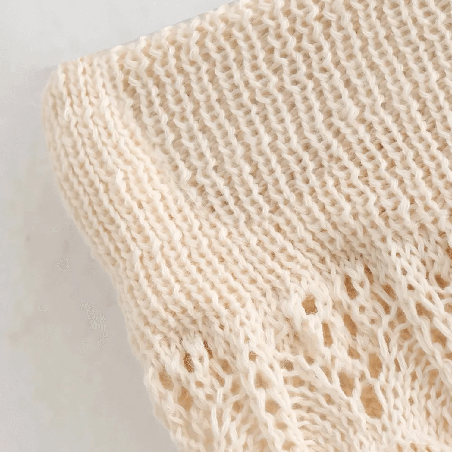 Arvella – Lacy stitch pattern – Knit pants-Apparel & Accessories > Clothing > Pants > Knit Pants-Cíelo Fióra Atelier