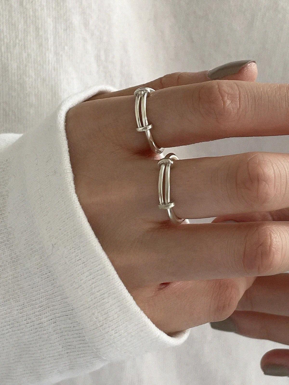 Auressa – Minimalist design – Adjustable ring-Apparel & Accessories > Jewelry > Rings > Adjustable Rings-Cíelo Fióra Atelier