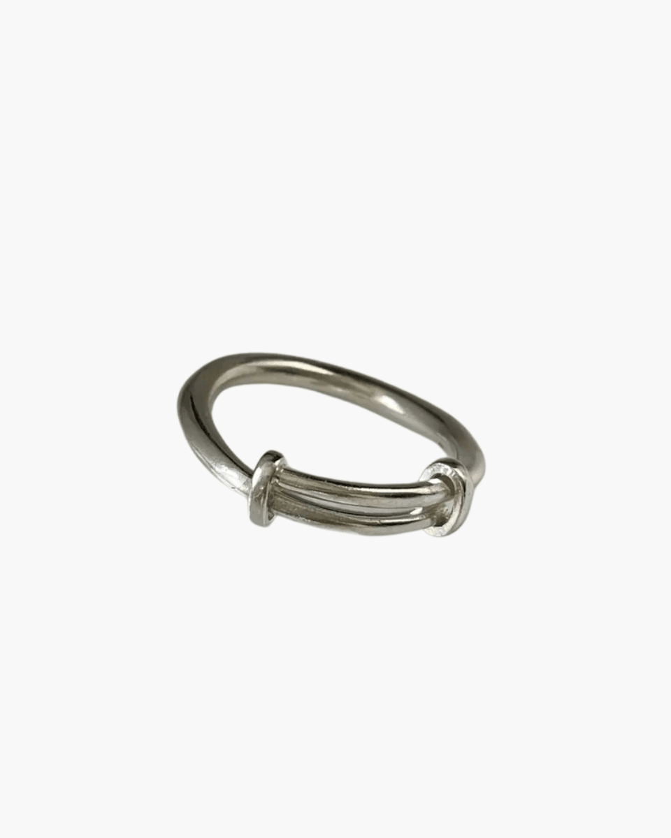 Auressa – Minimalist design – Adjustable ring-Apparel & Accessories > Jewelry > Rings > Adjustable Rings-Cíelo Fióra Atelier