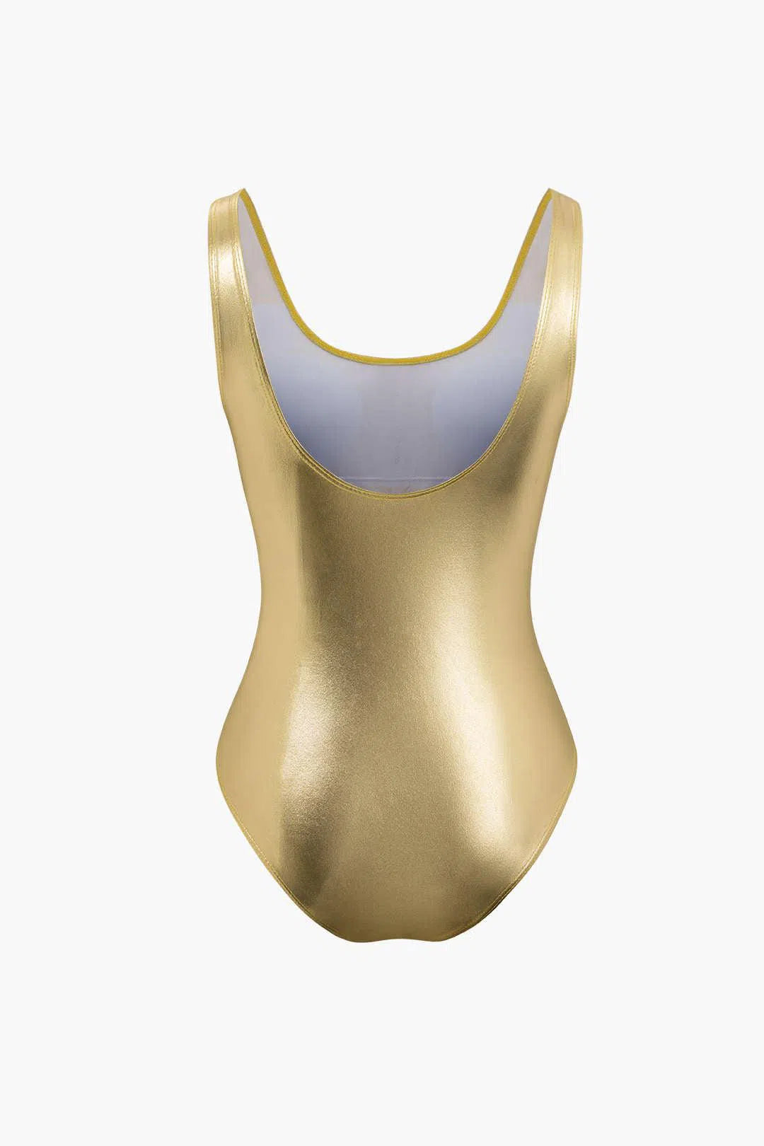 Avaris – Shimmering statement – Metallic one-piece-Apparel & Accessories > Clothing > Swimwear > One-Piece Swimsuits-Cíelo Fióra Atelier