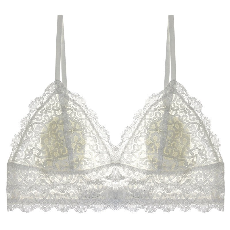 Avelia – Spaghetti strap lace – Bralette-Apparel & Accessories > Clothing > Underwear & Socks > Bras > Lace Bralettes-Cíelo Fióra Atelier