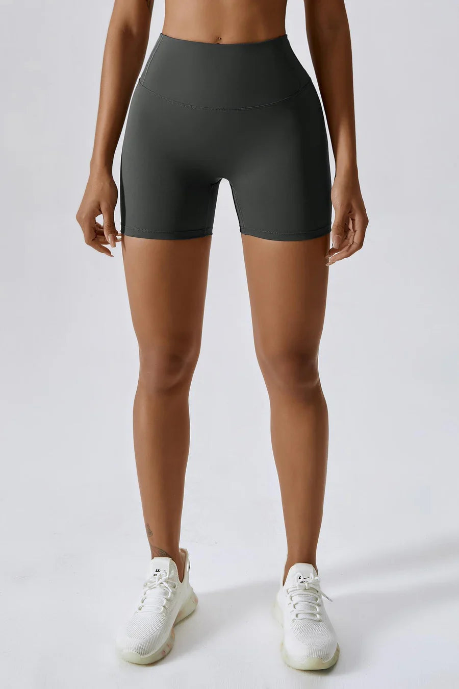 Ayla – High-waisted fit – Squat-proof shorts-Apparel & Accessories > Clothing > Pants > Yoga Shorts-Cíelo Fióra Atelier