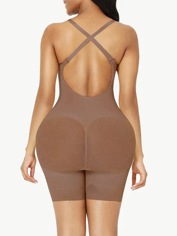 Bernadette – Low-back design – Full body shaper-Apparel & Accessories > Clothing > Underwear & Socks > Shapewear > Full Body Shapewear-Cíelo Fióra Atelier