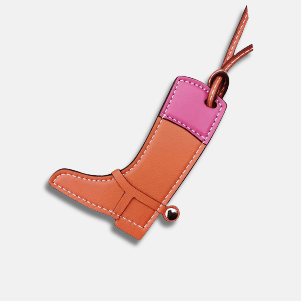 Boots – Chic boot design – Bag charm-Apparel & Accessories > Handbags, Wallets & Cases > Handbag Accessories > Charms-Cíelo Fióra Atelier