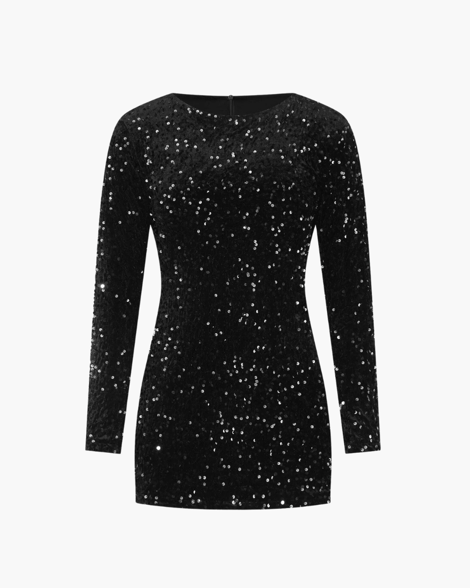 Carissima – Versatile silhouette – Sparkle cocktail dress-Apparel & Accessories > Clothing > Dresses > Cocktail Dresses-Cíelo Fióra Atelier