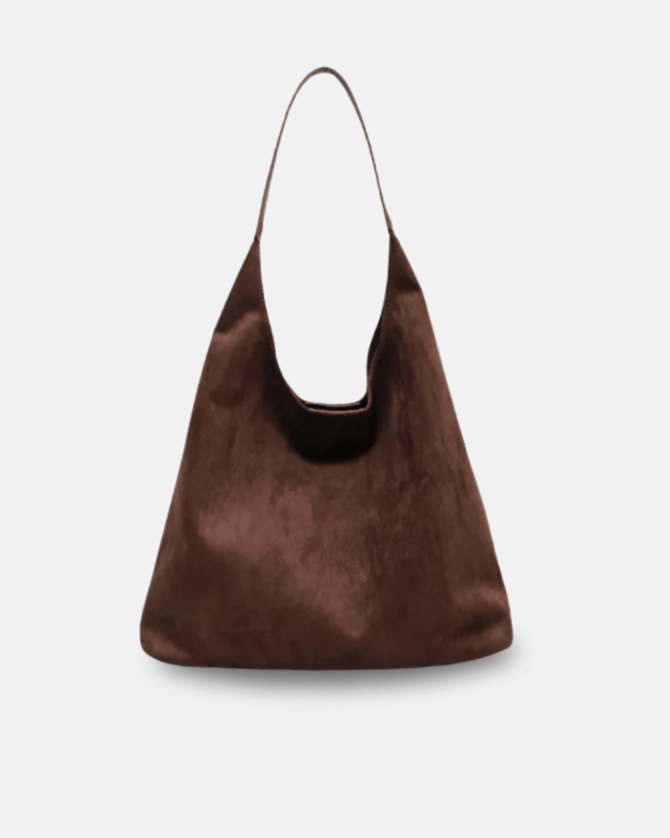 Cassia – Versatile timeless design – Suede bag-Apparel & Accessories > Handbags, Wallets & Cases > Handbags > Shopper Bags-Cíelo Fióra Atelier