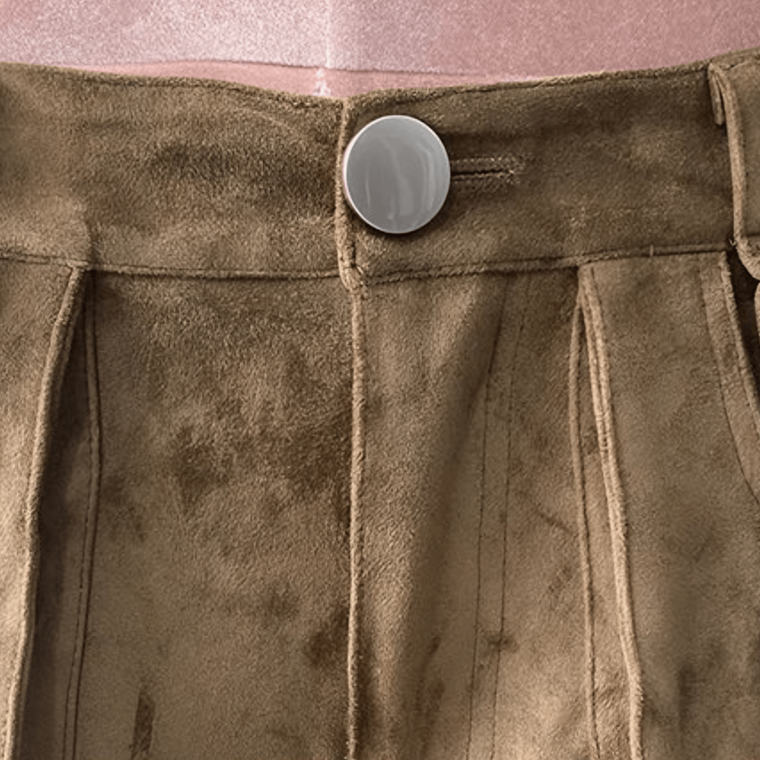 Cazura – Metallic accents – Velvet cargo pants-Apparel & Accessories > Clothing > Pants > Cargo Pants-Cíelo Fióra Atelier