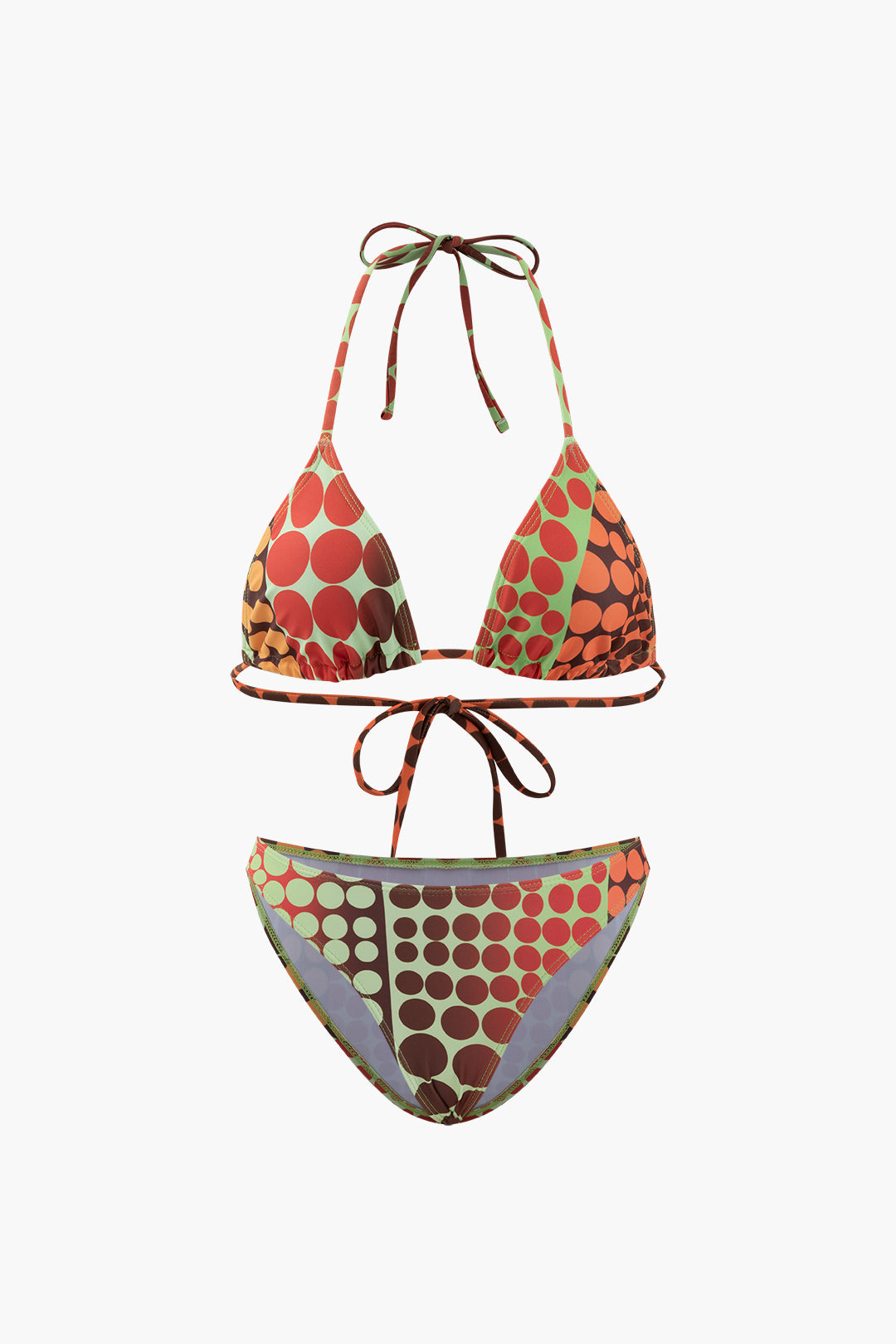 Celisse – Retro-inspired charm – Polka dot swim set-Apparel & Accessories > Clothing > Swimwear > Bikini Sets-Cíelo Fióra Atelier