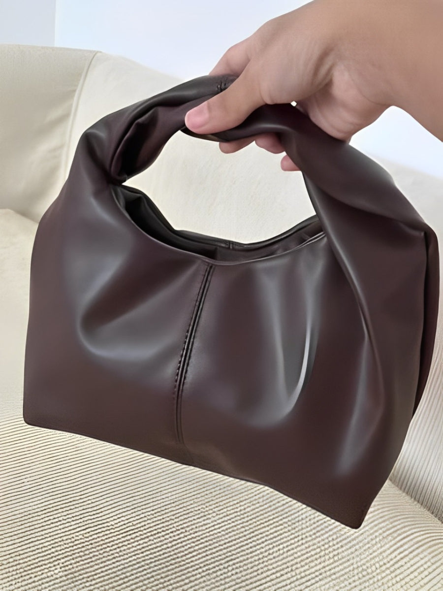 Clara – Vegan leather – Hobo bag-Apparel & Accessories > Handbags, Wallets & Cases > Handbags > Hobo Bags-Cíelo Fióra Atelier