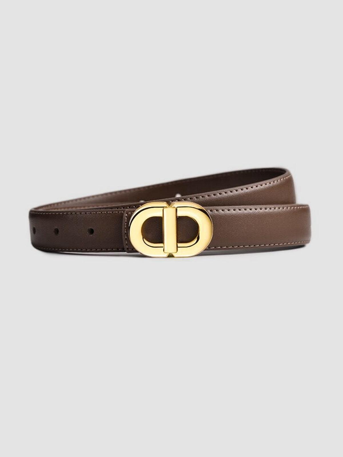 Cosmora – Polished buckle – Belt-Apparel & Accessories > Clothing Accessories > Belts > Casual Belts-Cíelo Fióra Atelier