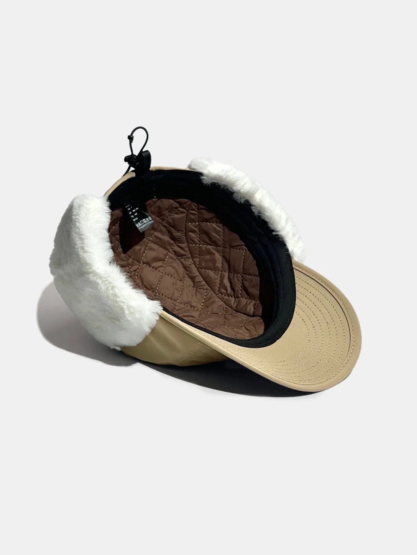 Cyrina – Windproof earflap – Cap-Apparel & Accessories > Clothing Accessories > Hats > Trapper Hats-Cíelo Fióra Atelier