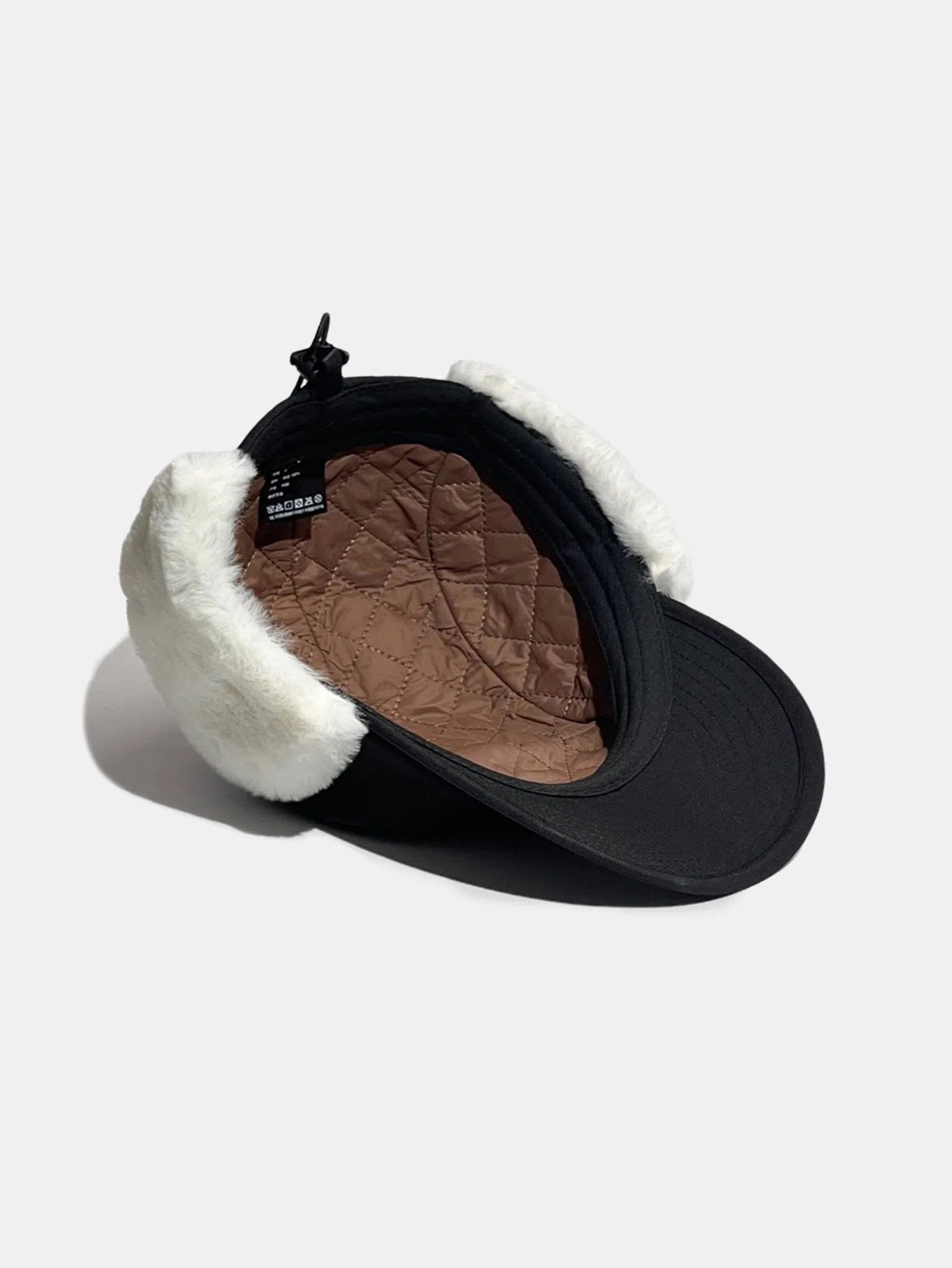 Cyrina – Windproof earflap – Cap-Apparel & Accessories > Clothing Accessories > Hats > Trapper Hats-Cíelo Fióra Atelier