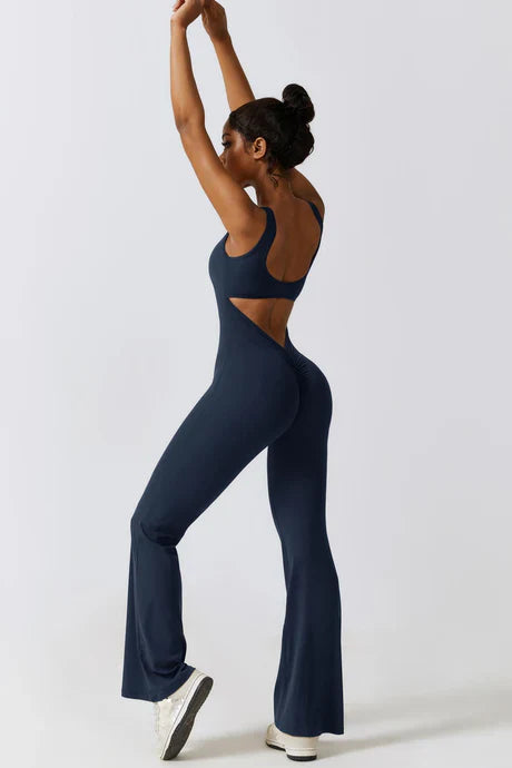 Darya – Sleeveless fit – Activewear suit-Apparel & Accessories > Clothing > One-Pieces & Rompers > Fitness Jumpsuits-Cíelo Fióra Atelier