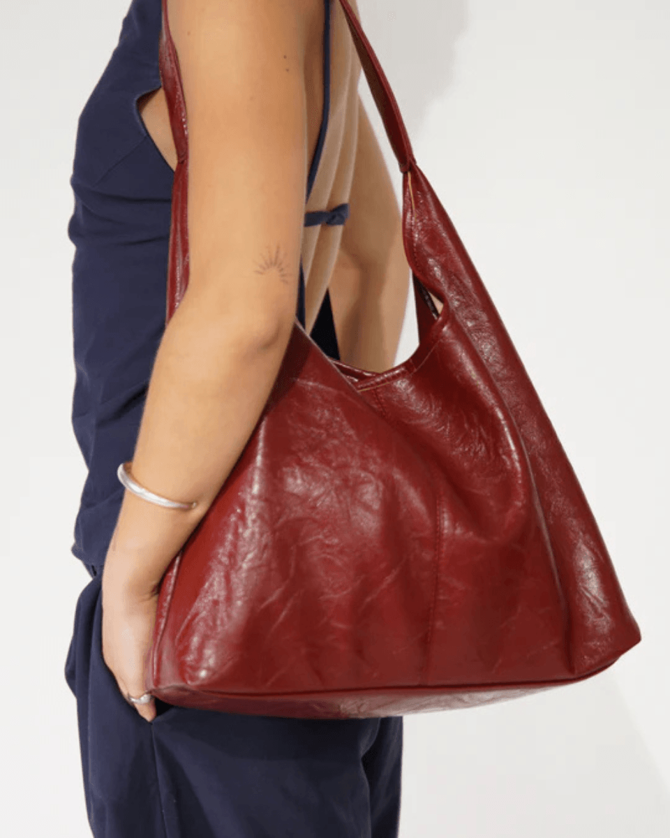 Elara – Half-moon design – Shoulder bag-Apparel & Accessories > Handbags, Wallets & Cases > Handbags > Shoulder Bags-Cíelo Fióra Atelier