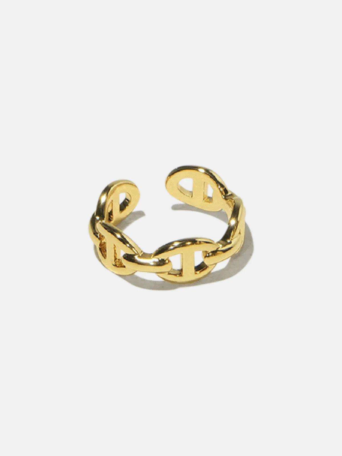 Elisia – Minimalist design – Connected band-Apparel & Accessories > Jewelry > Rings > Fashion Rings-Cíelo Fióra Atelier