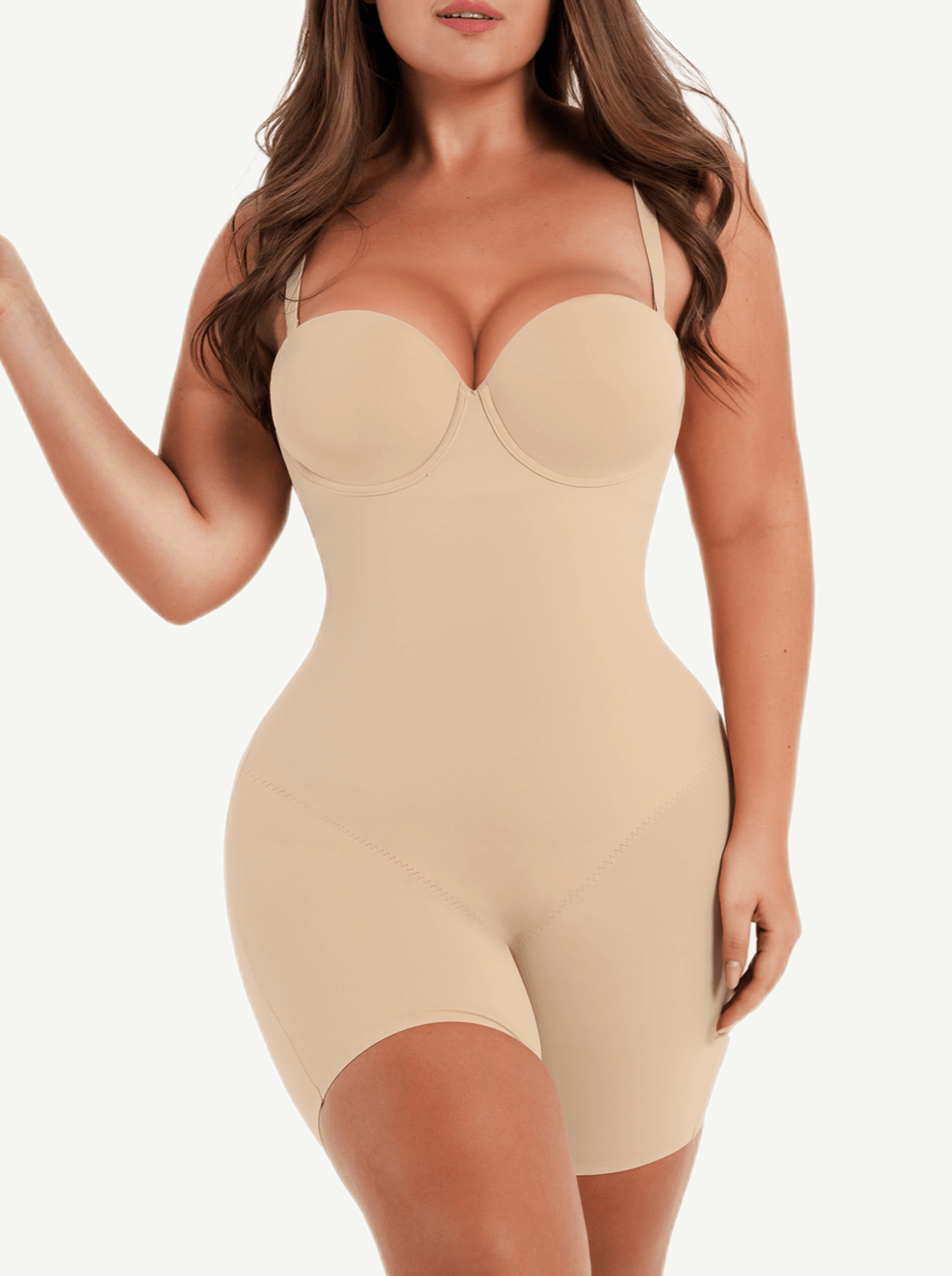 Emanuela – Butt-lifting design – Push-up bodysuit-Apparel & Accessories > Clothing > Underwear & Socks > Shapewear > Push-Up Bodysuit-Cíelo Fióra Atelier