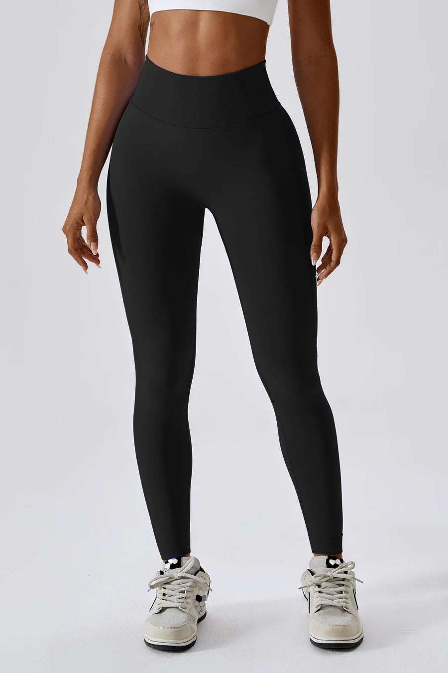 Evania – High-waisted fit – Seamless tights-Apparel & Accessories > Clothing > Pants > Seamless Leggings-Cíelo Fióra Atelier