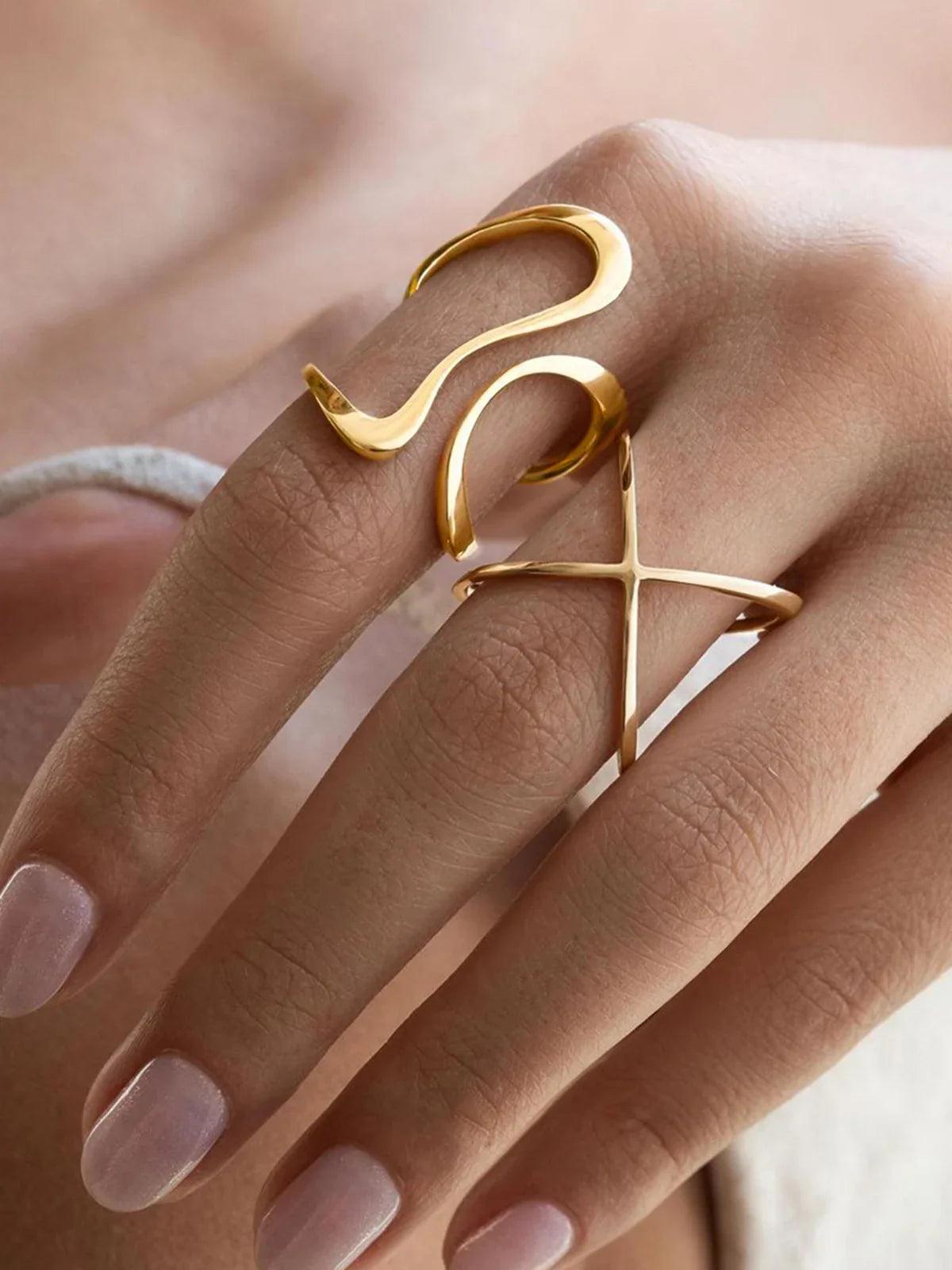 Florelle – Spiral design – Statement ring-Apparel & Accessories > Jewelry > Rings > Statement Rings-Cíelo Fióra Atelier