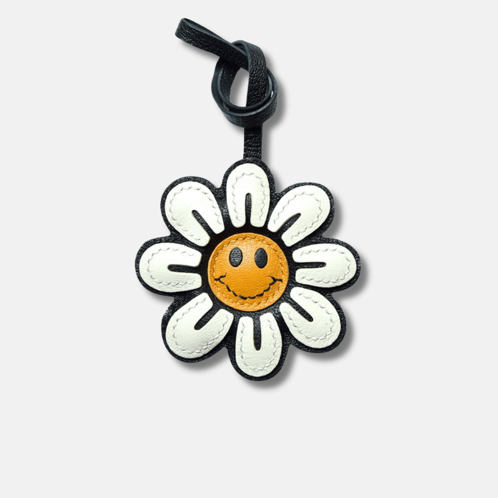 Flower – Elegant floral design – Bag charm-Apparel & Accessories > Handbags, Wallets & Cases > Handbag Accessories > Charms-Cíelo Fióra Atelier