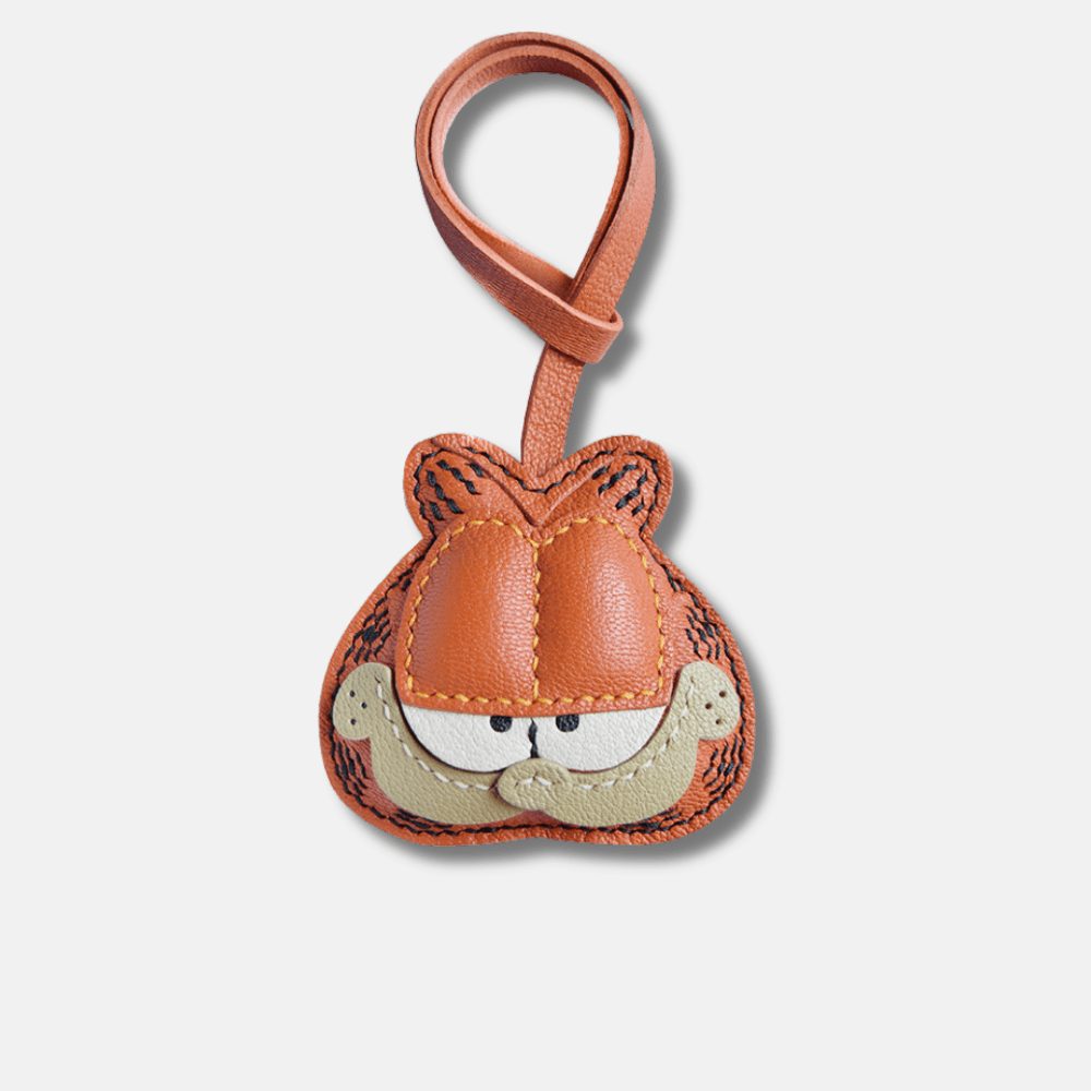 Garfield – Playful design – Bag charm-Apparel & Accessories > Handbags, Wallets & Cases > Handbag Accessories > Charms-Cíelo Fióra Atelier