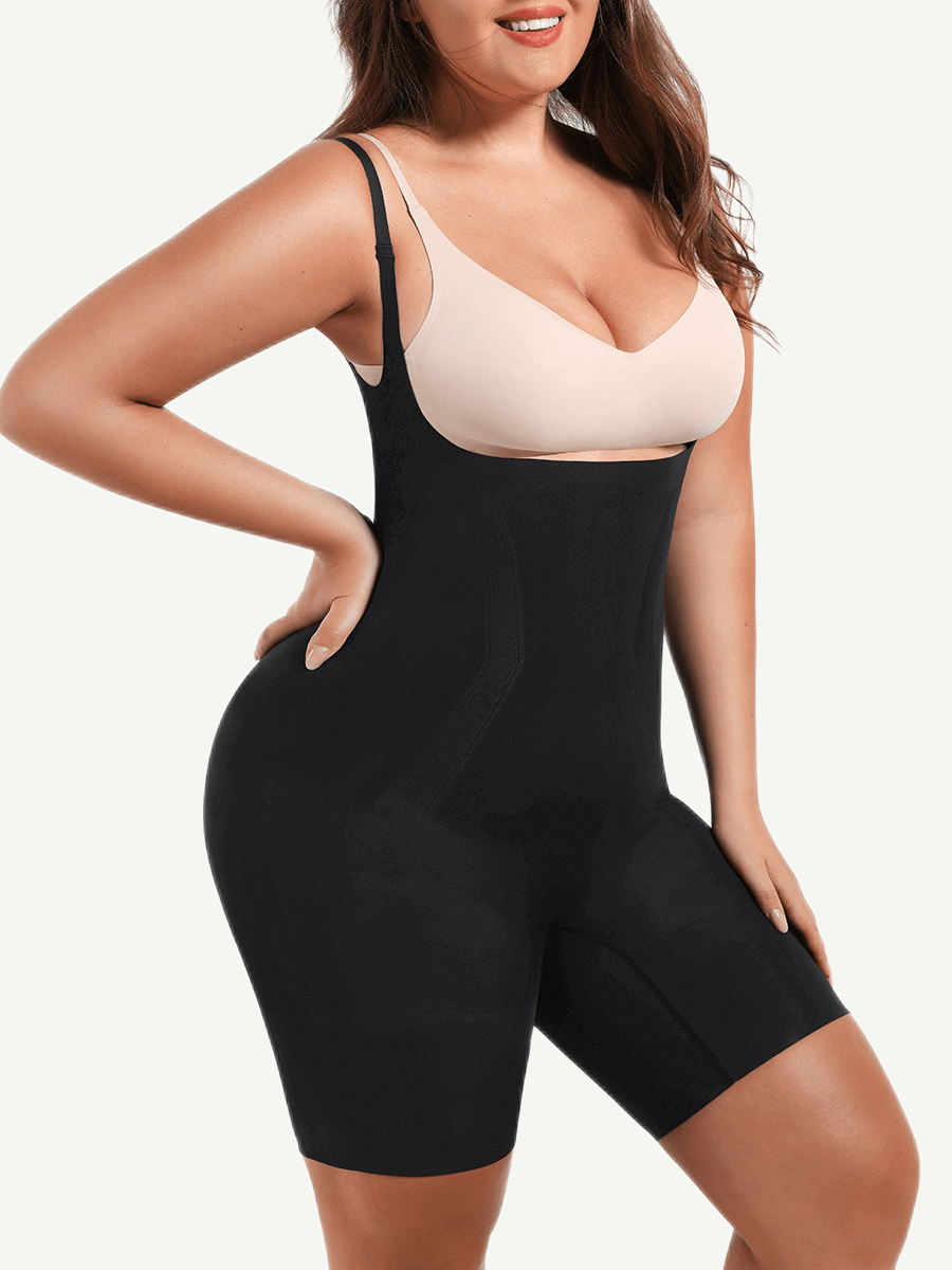 Honorine – Sculpting panels – Open bust body shaper-Apparel & Accessories > Clothing > Underwear & Socks > Shapewear > Open Bust Shapewear-Cíelo Fióra Atelier