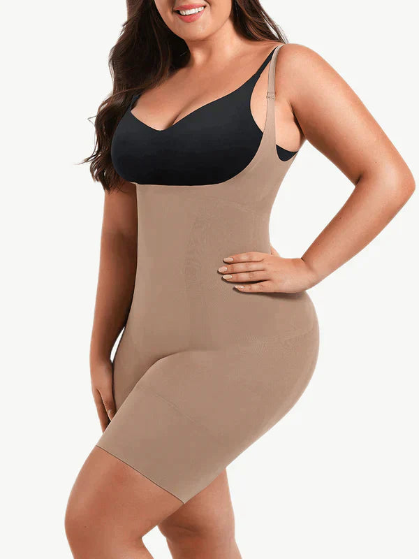 Honorine – Sculpting panels – Open bust body shaper-Apparel & Accessories > Clothing > Underwear & Socks > Shapewear > Open Bust Shapewear-Cíelo Fióra Atelier