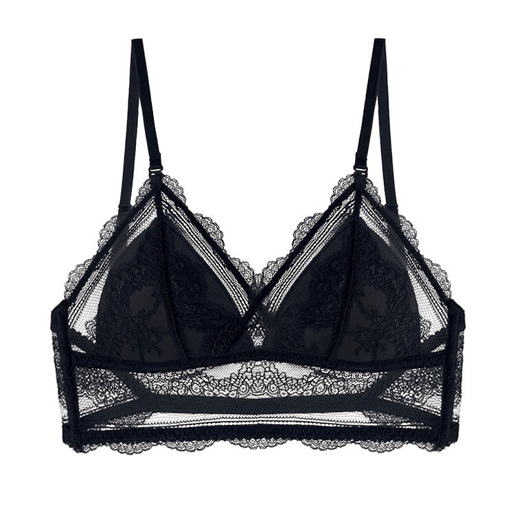 Lenore – Lace – Bralette-Apparel & Accessories > Clothing > Underwear & Socks > Bras > Lace Bralettes-Cíelo Fióra Atelier