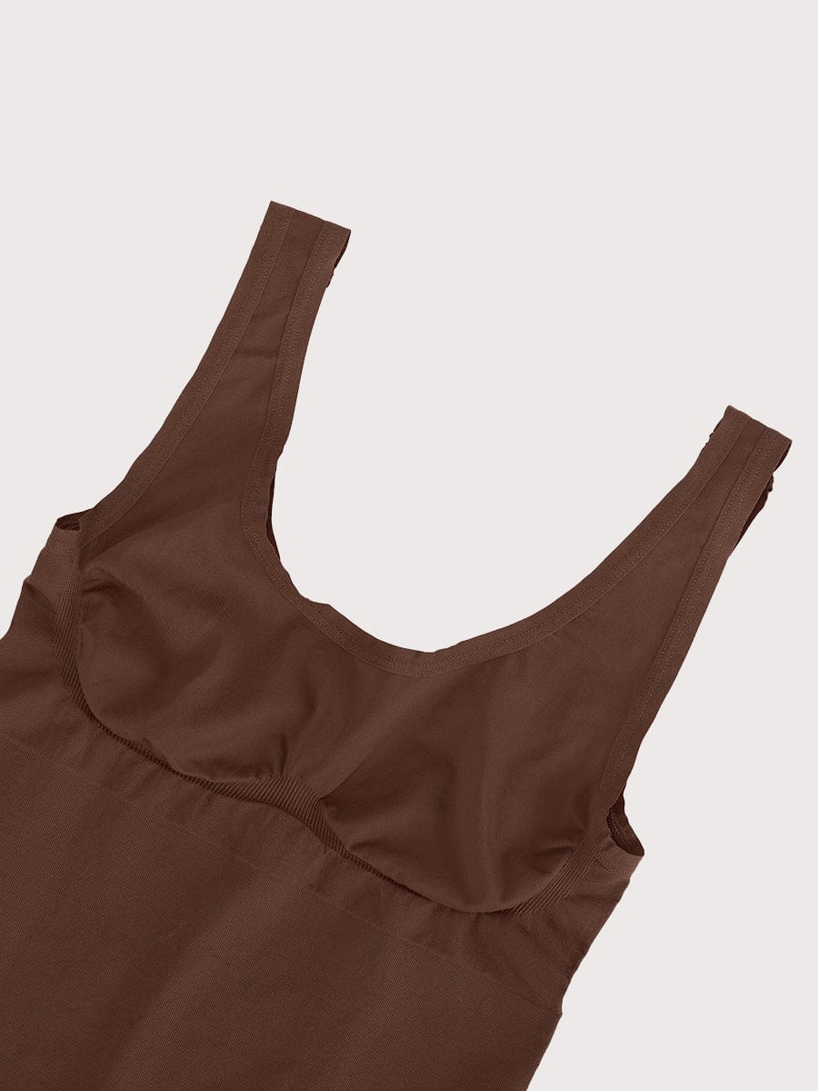 Lilou – Eco-friendly fabric – Tank-style shaping bodysuit-Apparel & Accessories > Clothing > Underwear & Shapewear > Shapewear > Eco-Friendly Shapewear-Cíelo Fióra Atelier