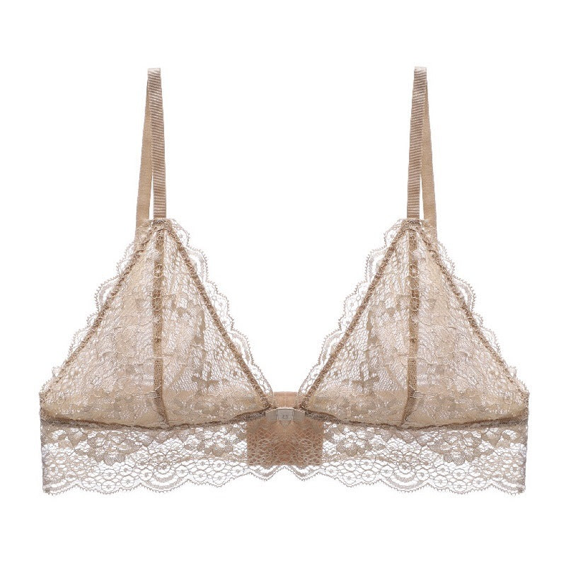 Linore – Lace triangle – Bralette-Apparel & Accessories > Clothing > Underwear & Socks > Bras > Lace Bralettes-Cíelo Fióra Atelier