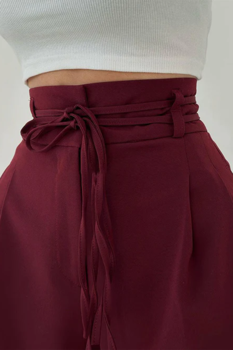 Luciana – High-waisted fit – Wide-leg trousers