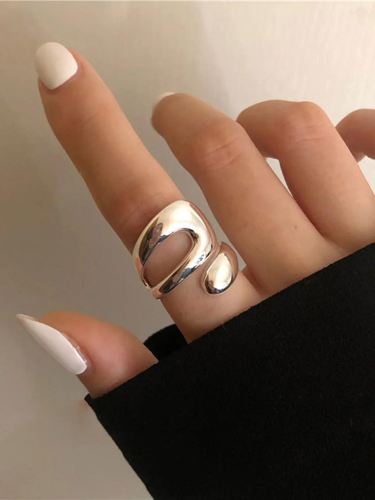 Lumorra – Heart design – Silver ring-Apparel & Accessories > Jewelry > Rings > Fashion Rings-Cíelo Fióra Atelier