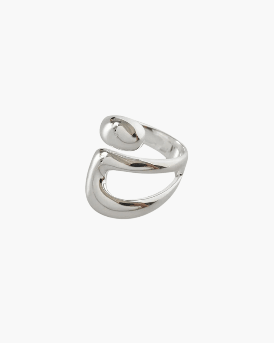 Lumorra – Heart design – Silver ring-Apparel & Accessories > Jewelry > Rings > Fashion Rings-Cíelo Fióra Atelier