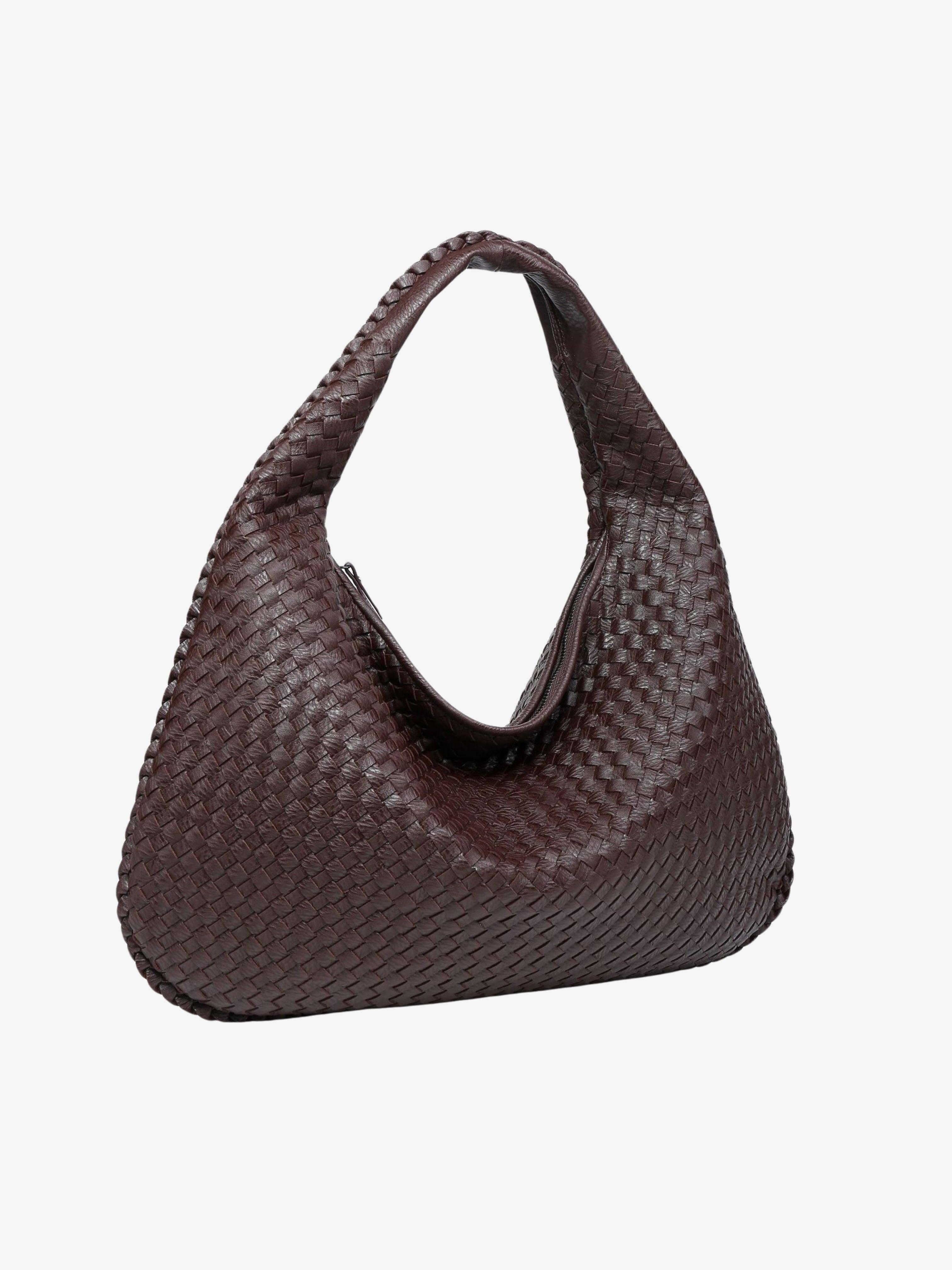 Lunetta – Versatile woven design – Bag-Apparel & Accessories > Handbags, Wallets & Cases > Handbags > Shoulder Bags-Cíelo Fióra Atelier