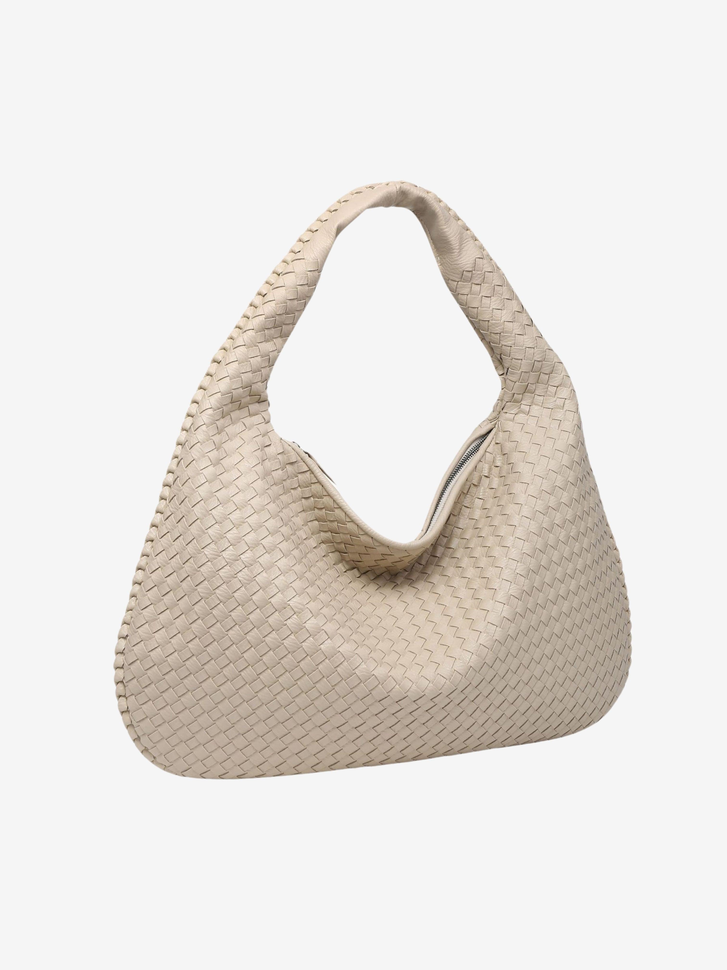 Lunetta – Versatile woven design – Bag-Apparel & Accessories > Handbags, Wallets & Cases > Handbags > Shoulder Bags-Cíelo Fióra Atelier