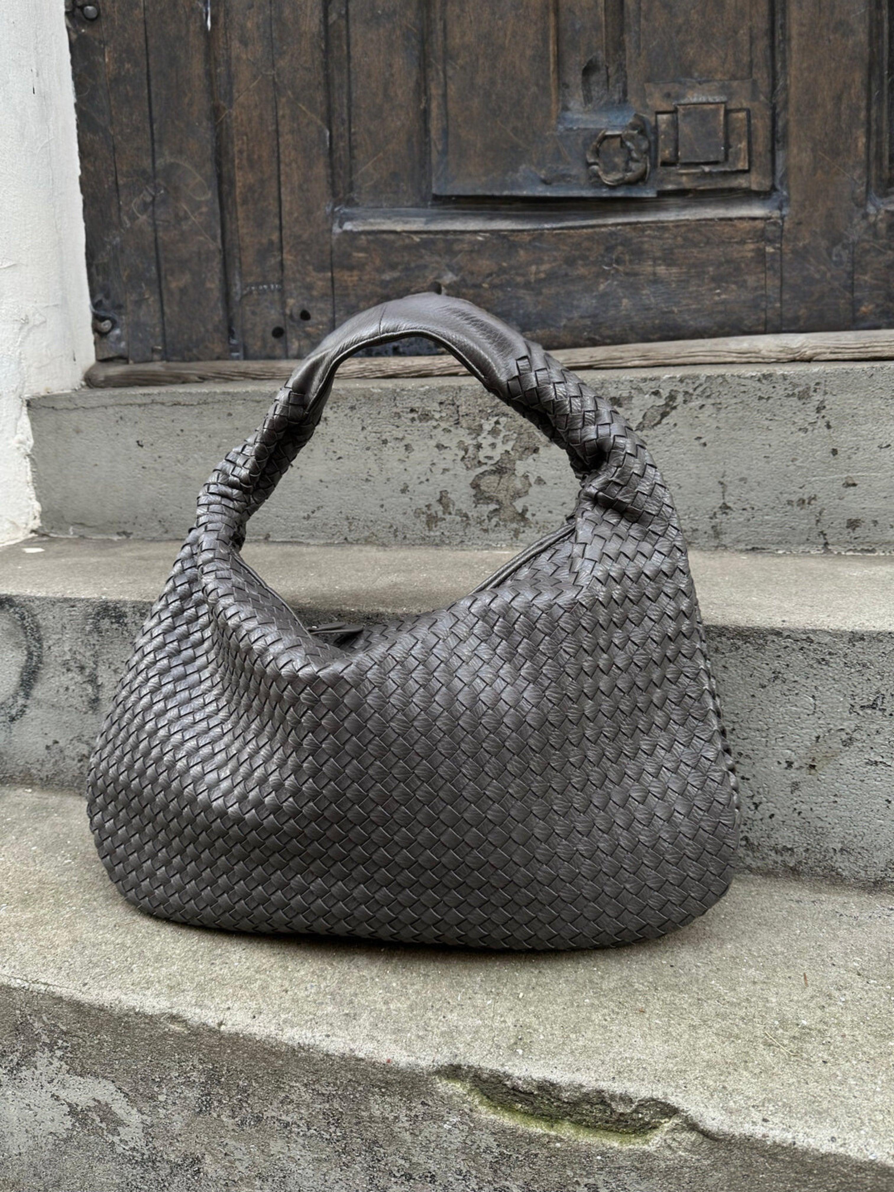 Lunetta – Versatile woven design – Bag-Apparel & Accessories > Handbags, Wallets & Cases > Handbags > Shoulder Bags-Cíelo Fióra Atelier