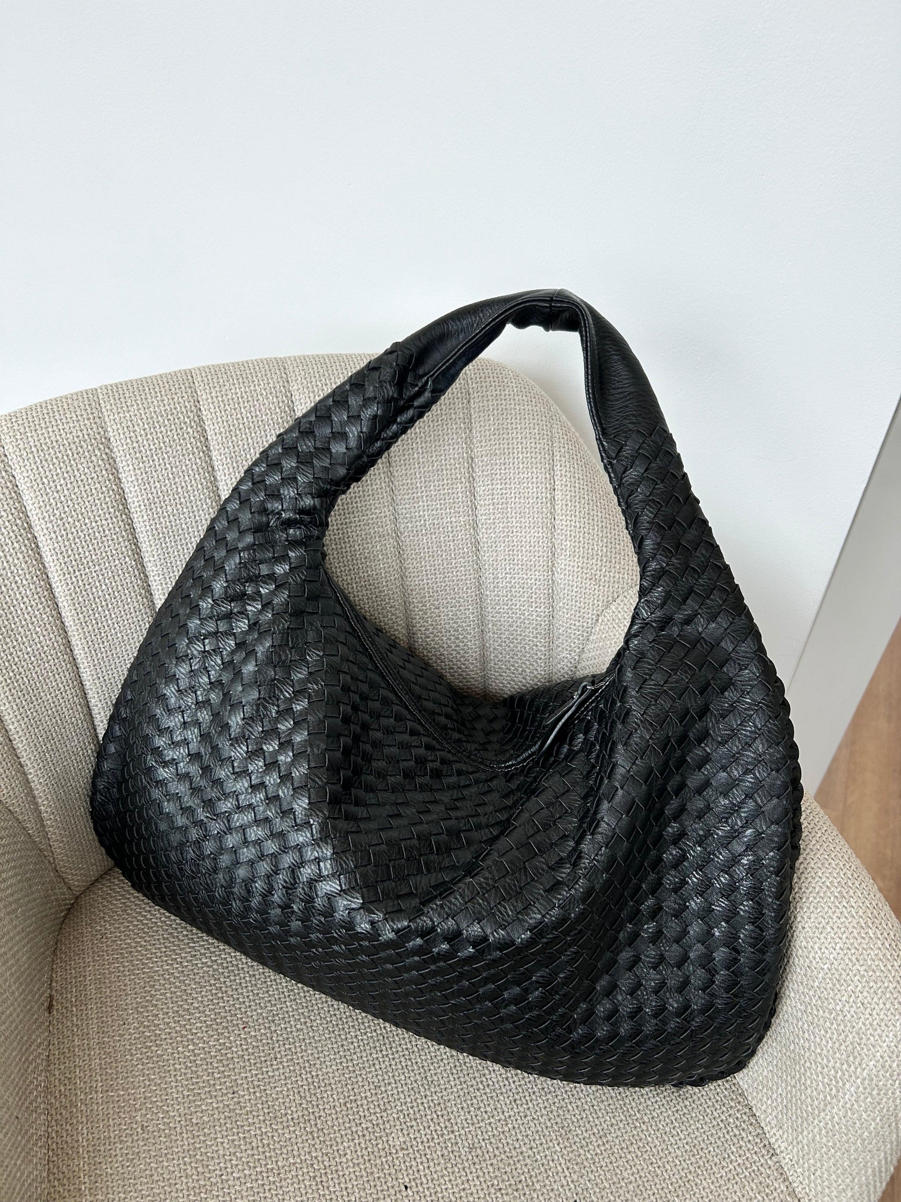 Lunetta – Versatile woven design – Bag-Apparel & Accessories > Handbags, Wallets & Cases > Handbags > Shoulder Bags-Cíelo Fióra Atelier