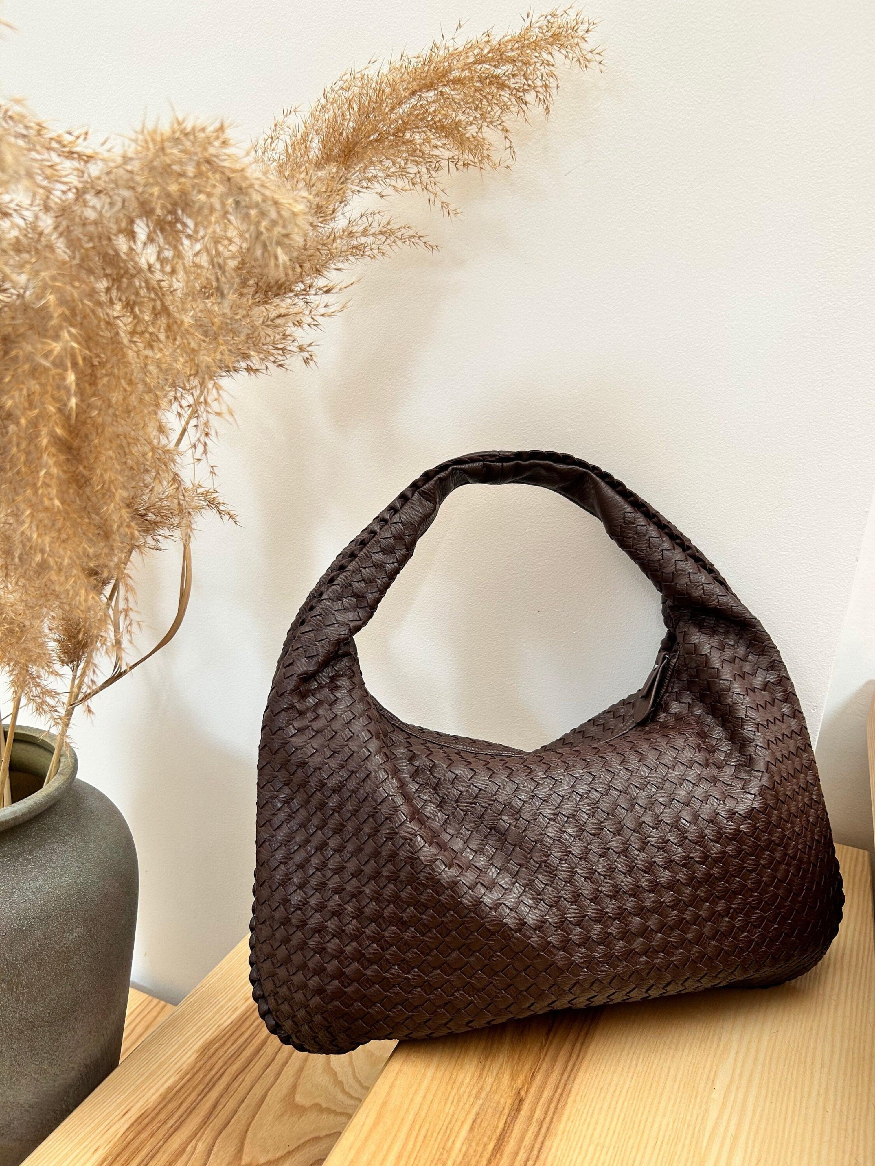 Lunetta – Versatile woven design – Bag-Apparel & Accessories > Handbags, Wallets & Cases > Handbags > Shoulder Bags-Cíelo Fióra Atelier