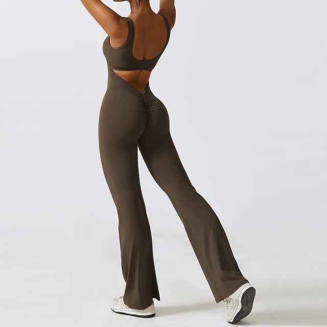 Maren – Body-contouring design – One-piece outfit-Apparel & Accessories > Clothing > Jumpsuits & Rompers > Active Jumpsuits-Cíelo Fióra Atelier