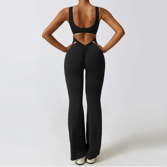 Maren – Body-contouring design – One-piece outfit-Apparel & Accessories > Clothing > Jumpsuits & Rompers > Active Jumpsuits-Cíelo Fióra Atelier