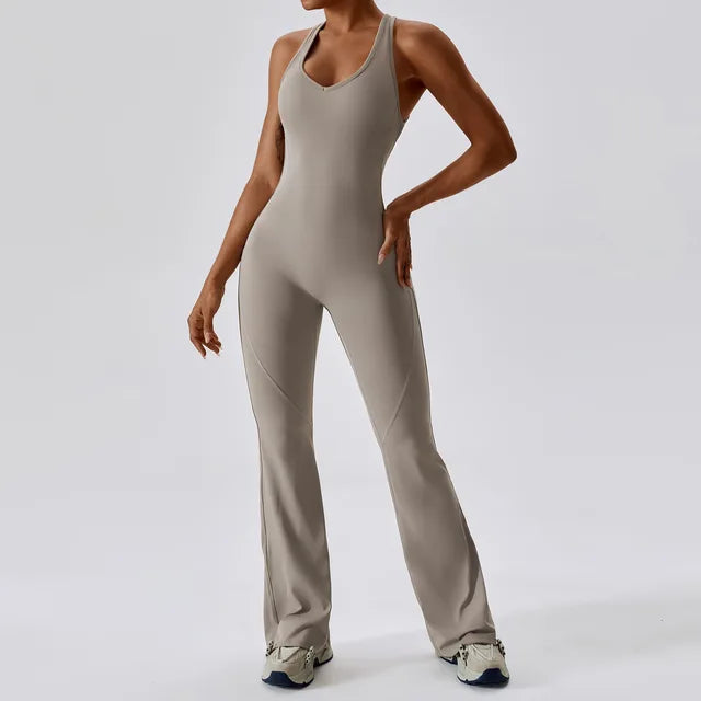 Maren – Body-contouring design – One-piece outfit-Apparel & Accessories > Clothing > Jumpsuits & Rompers > Active Jumpsuits-Cíelo Fióra Atelier