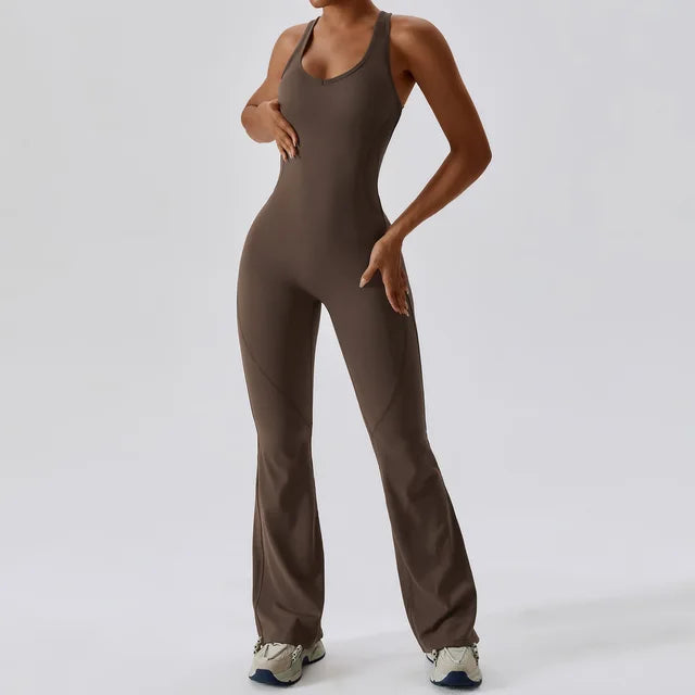 Maren – Body-contouring design – One-piece outfit-Apparel & Accessories > Clothing > Jumpsuits & Rompers > Active Jumpsuits-Cíelo Fióra Atelier