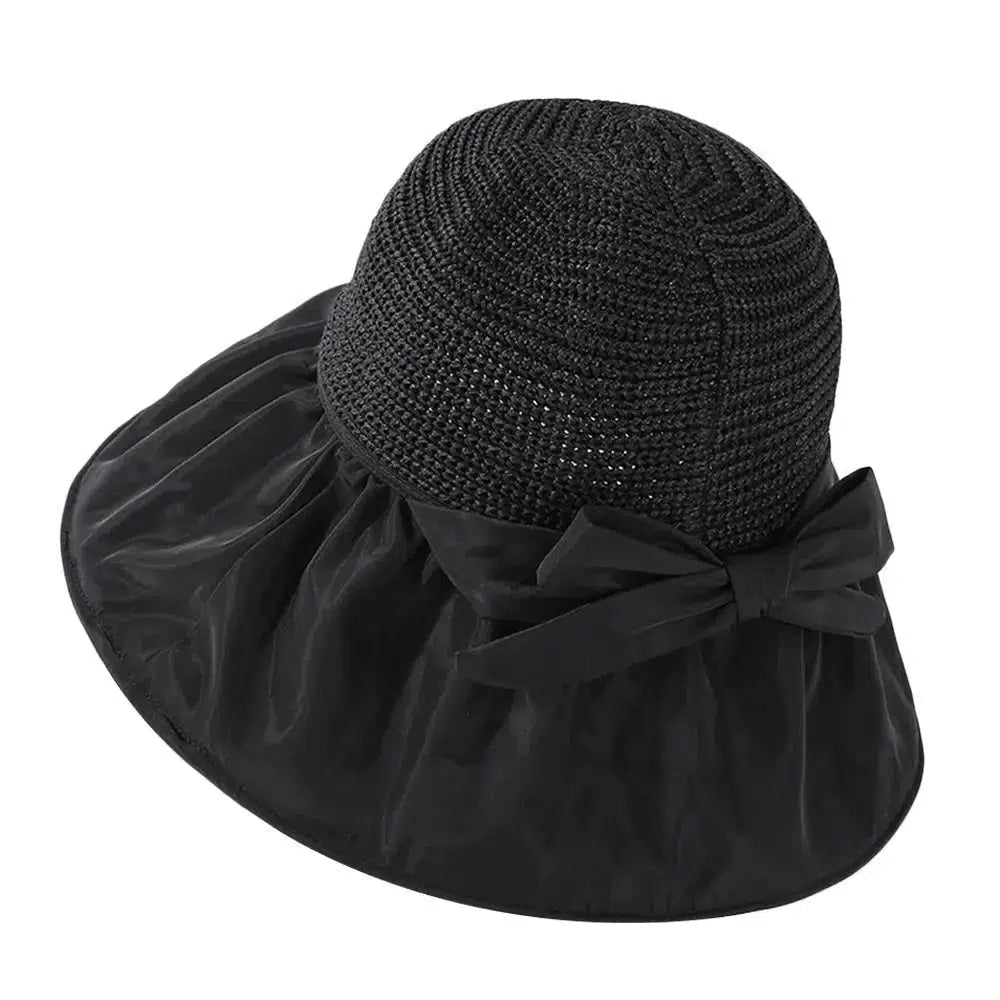 Martina – Breezy foldable – Sun hat-Apparel & Accessories > Clothing Accessories > Hats > Sun Hats-Cíelo Fióra Atelier